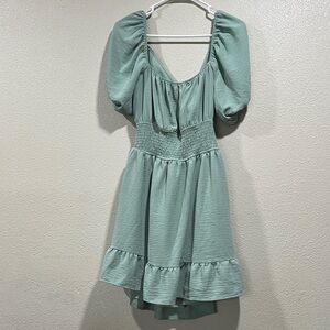 green emerald velvet dress Izaren Halter Maxi Dress in Green Cactus main image 0